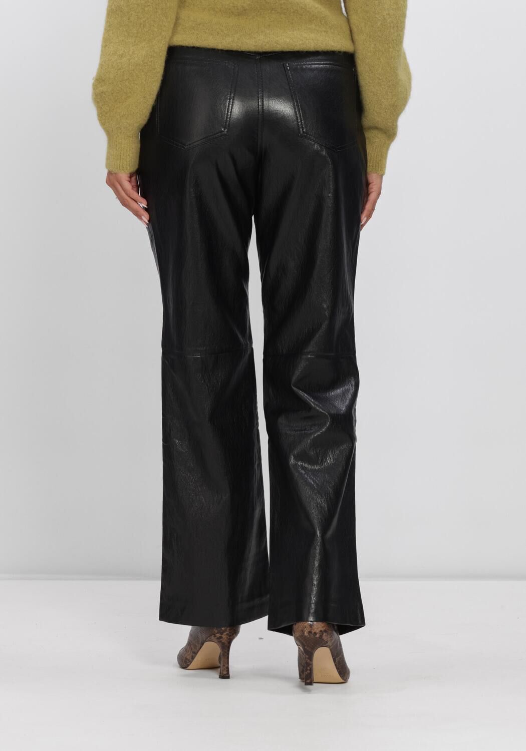 Zwarte AAIKO Lange broeken RIANNE PU 689 - large