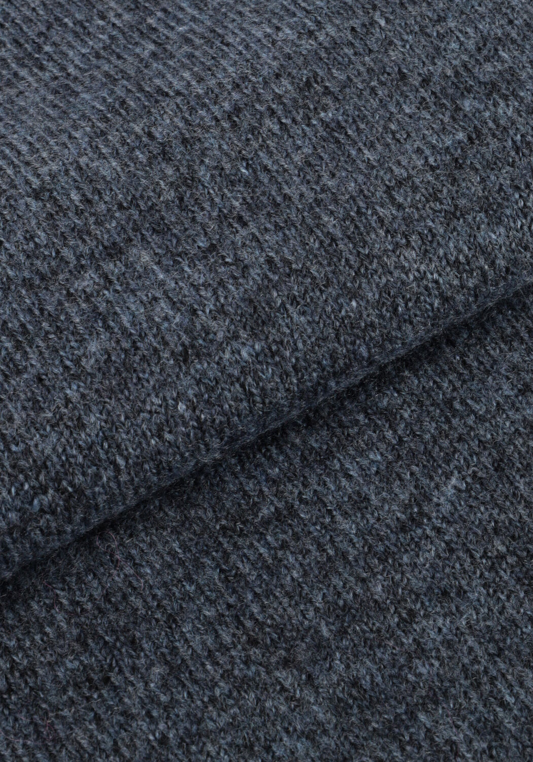 Donkerblauwe WITHBLACK Trui WBLALVA LONG ROLL NECK SWEATER - large