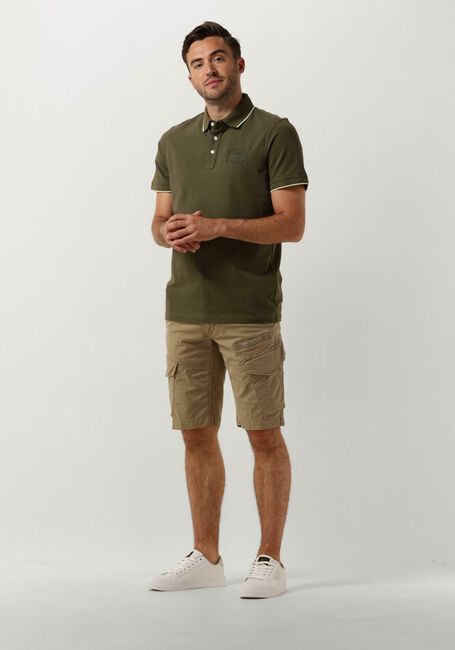 Groene PME LEGEND Polo SHORT SLEEVE POLO STRETCH PIQUE PACKAGE - large
