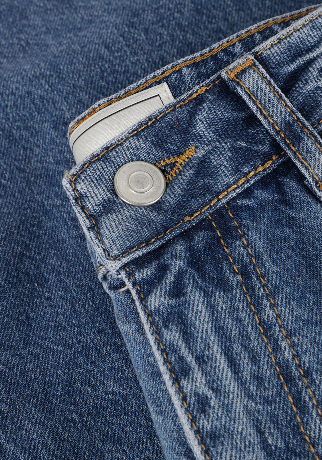 Blauwe NEO NOIR Wide jeans SIMONA D PANTS - large