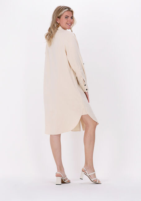 Beige SELECTED WOMEN Midi jurk SLFMALVINA-IDA LS - large