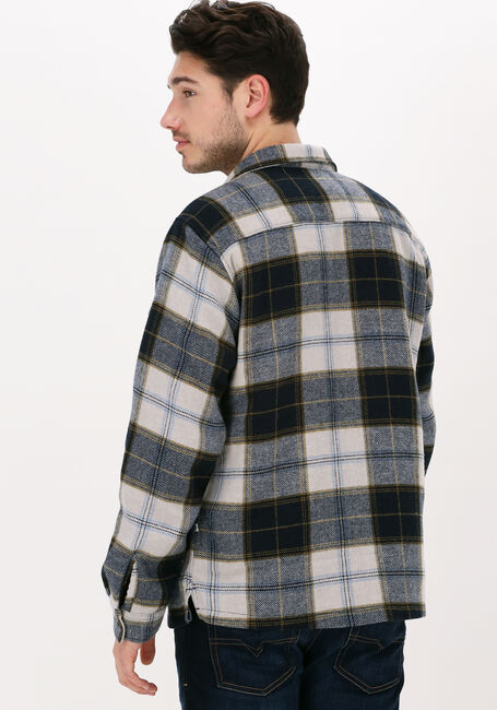 Donkerblauwe SELECTED HOMME Overshirt SLHLOOSEKELLEN OVERSHIRT LS MI - large