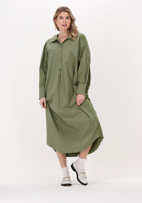 Groene MES DEMOISELLES Midi jurk MEKSEN - large