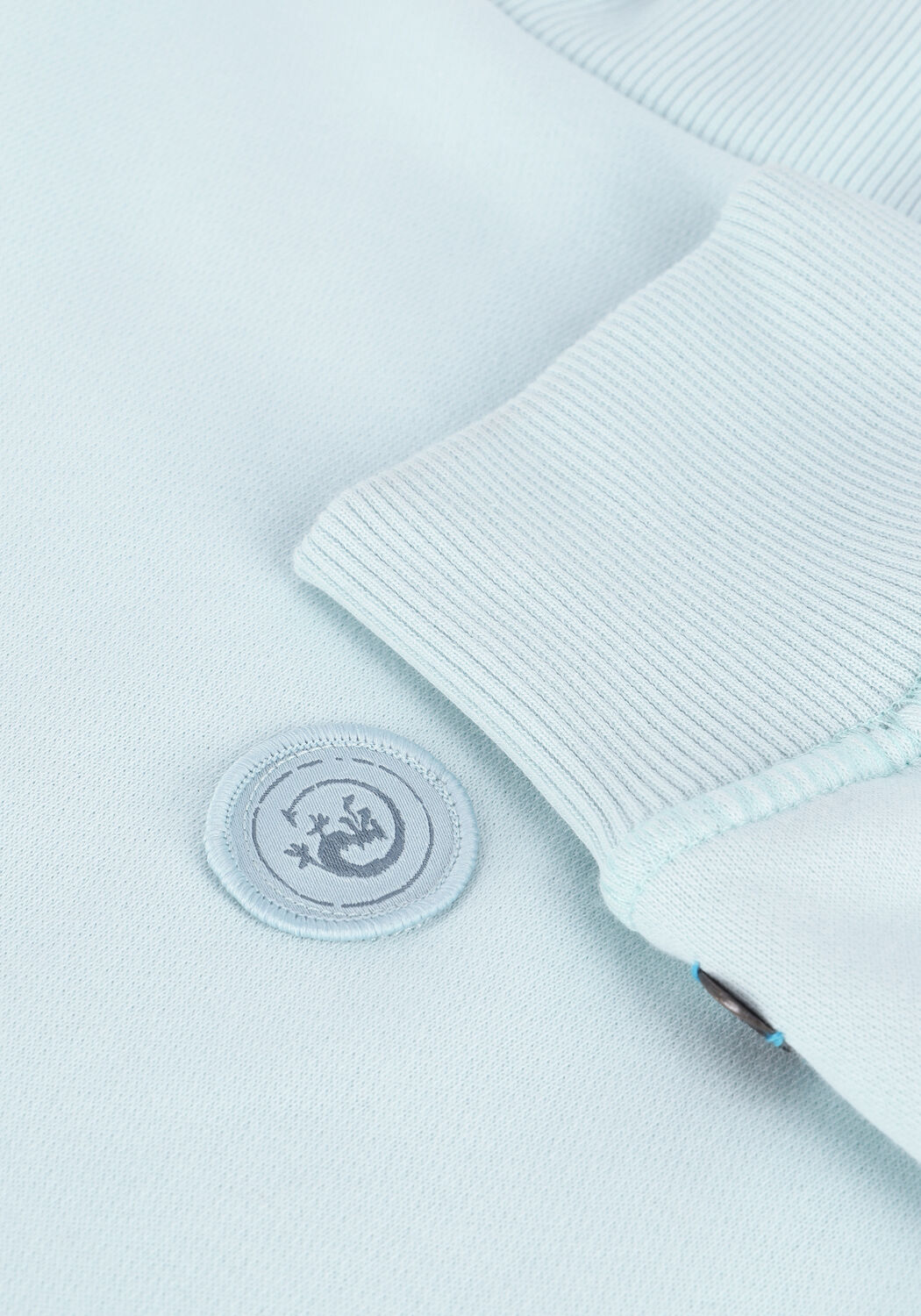 Mint CAST IRON Sweater HOODED RELAXED FIT PEP SWEAT COTTON BLEND - large