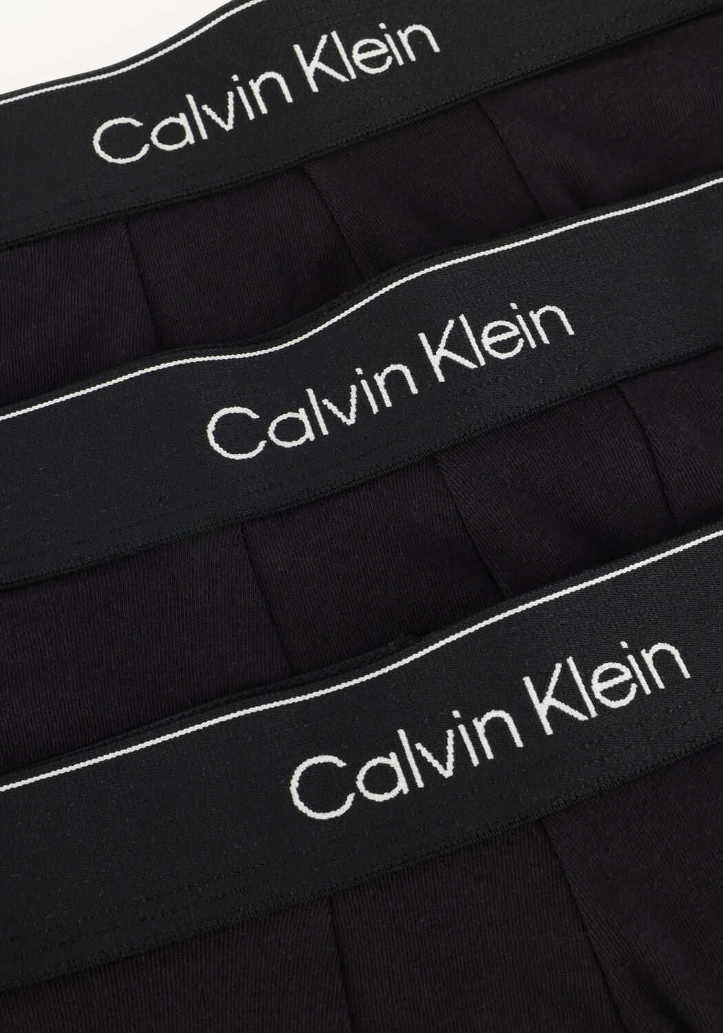 CALVIN KLEIN UNDERWEAR Calvin Klein Heren Boxershorts Trunk 3pk Zwart