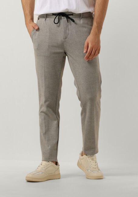 Beige VANGUARD Pantalon CHINO LINEN - large