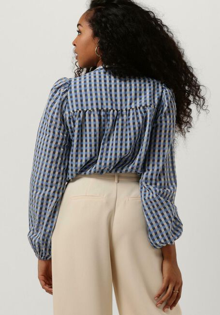 Blauwe LEVETE ROOM Blouses ANEMONE 2 - large