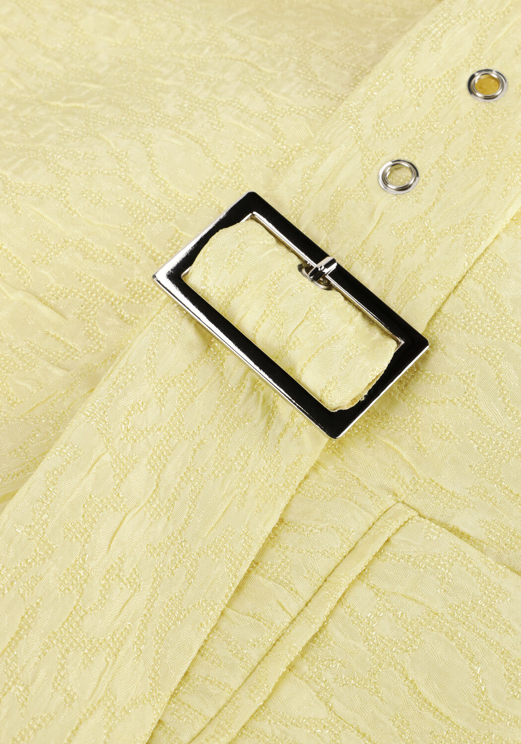 Butter yellow STUDIO AMAYA Mini jurk MILA DRESS - large