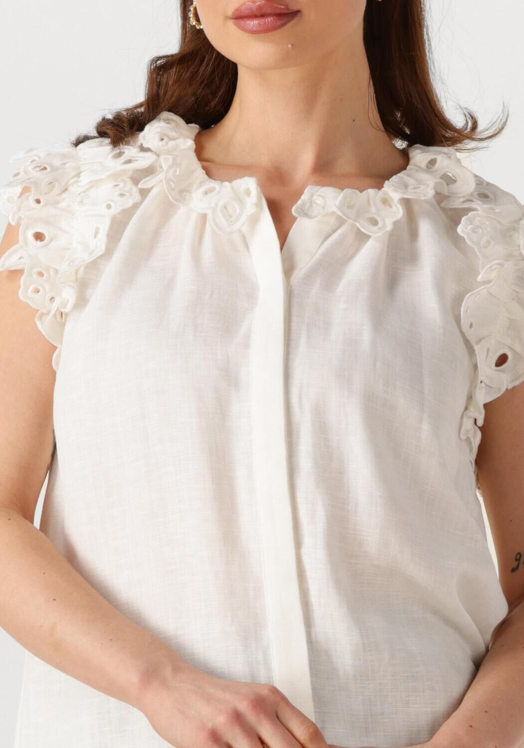 COPENHAGEN MUSE Dames Tops & T-shirts Natuli Shirt Wit