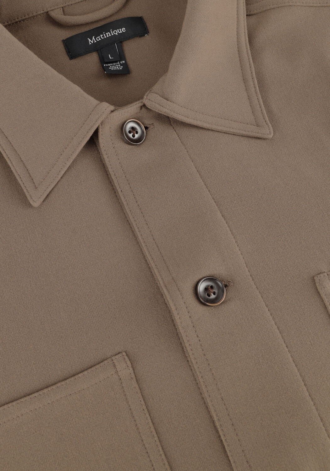 Bruine MATINIQUE Overshirts MAPELTON N - large