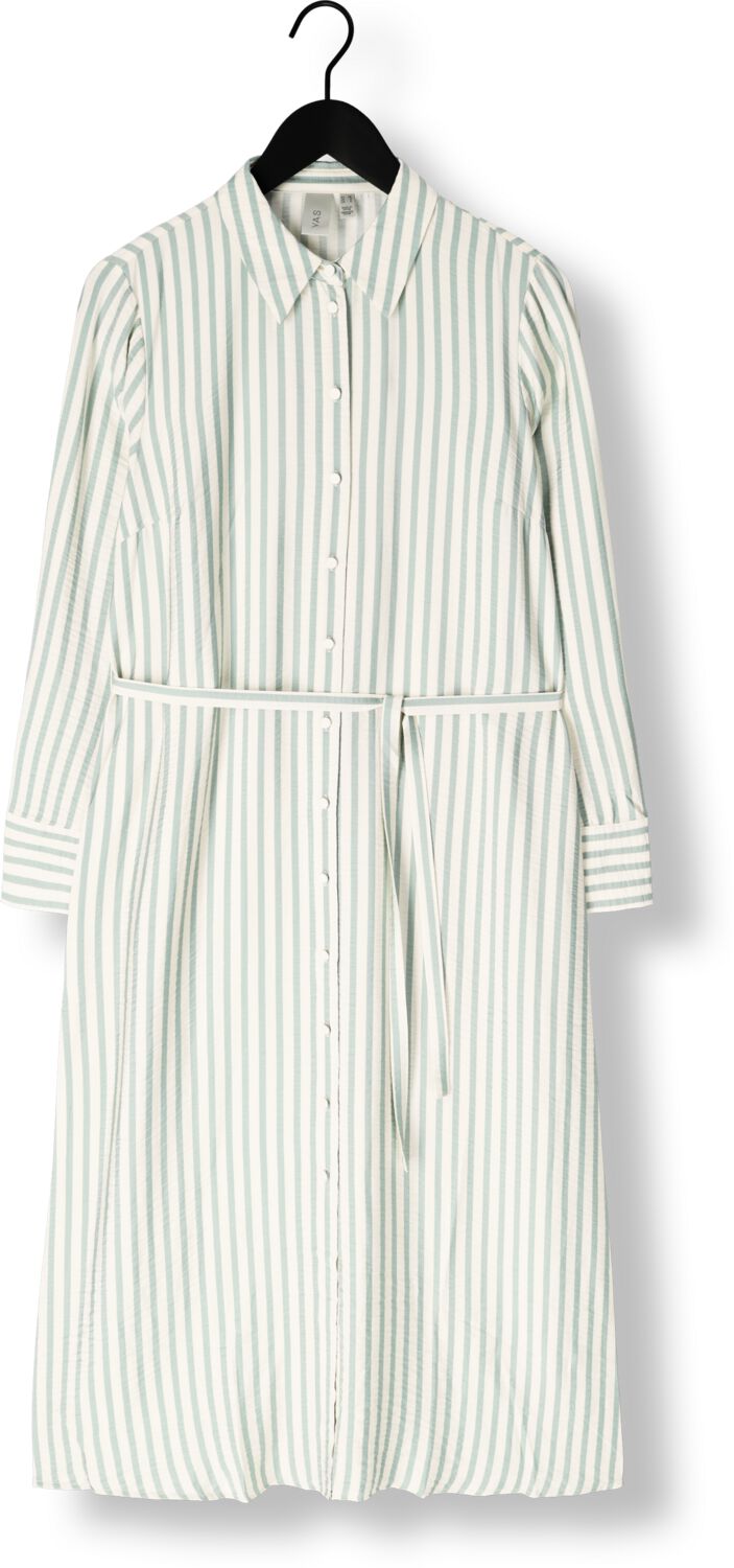 Y.A.S. Dames Jurken Yaskaya Ls Long Shirt Dress S. Noos Groen