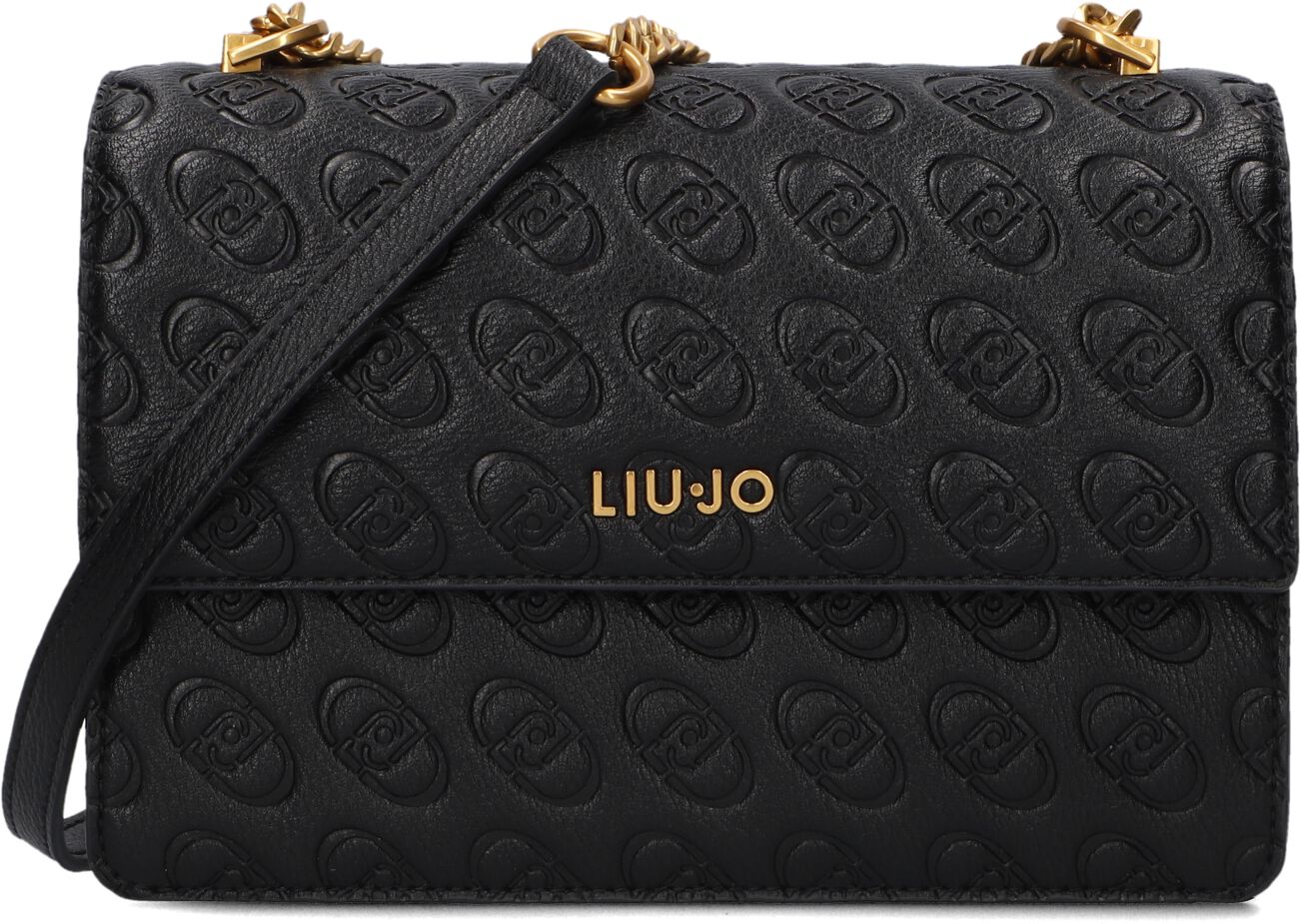 Liu Jo Glamoureuze Cross Over Schoudertas Black Dames