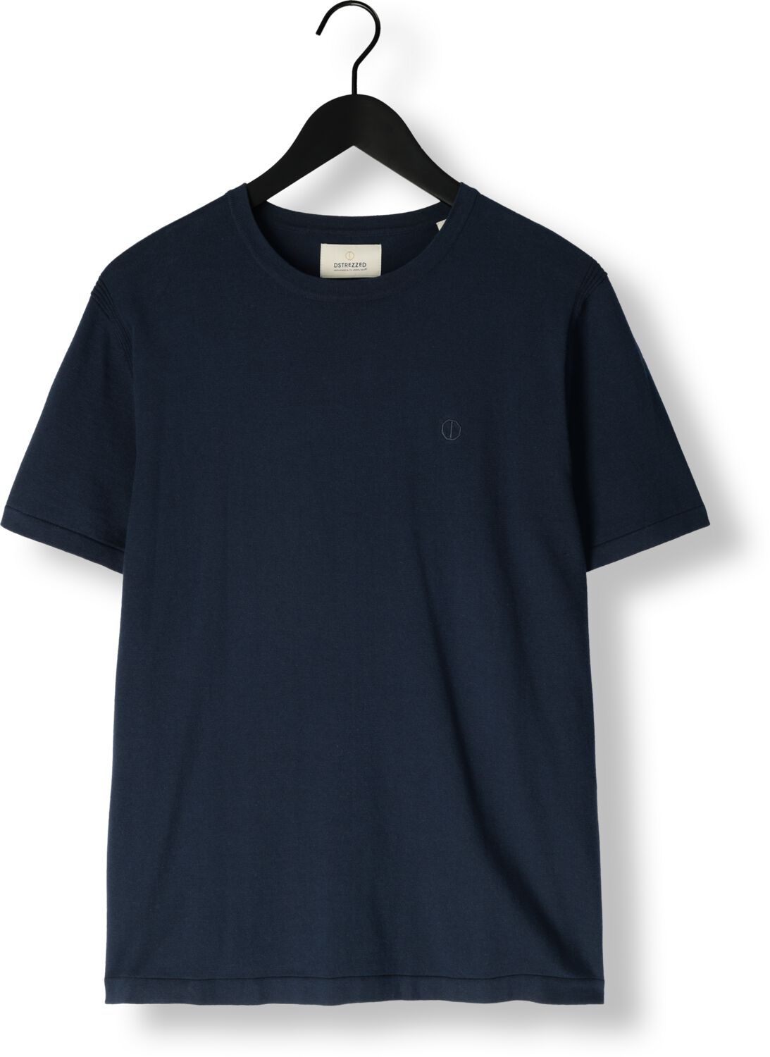DSTREZZED Heren Polo's & T-shirts Zeke Tee Donkerblauw
