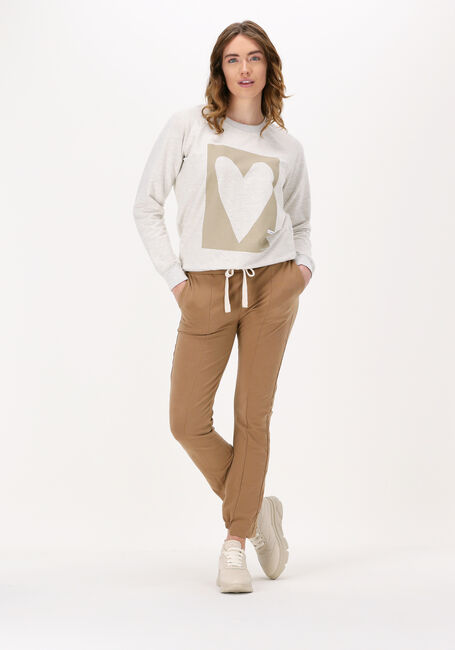 Gebroken wit 10DAYS Sweater SWEATER HEART - large