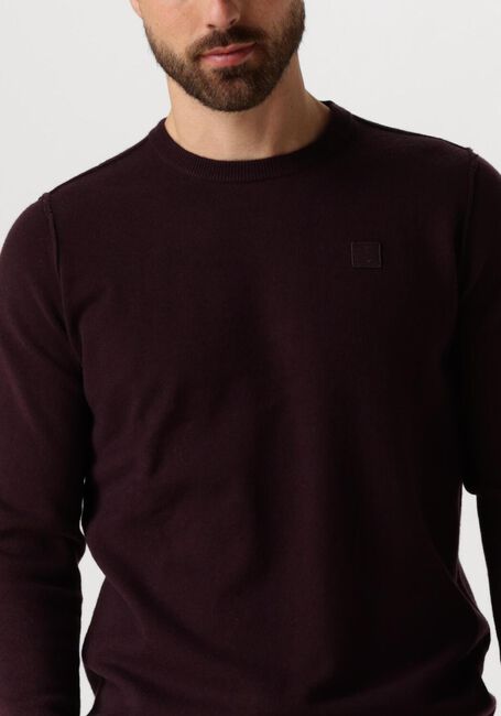 Paarse BUTCHER OF BLUE Trui CLIFDEN CREW - large