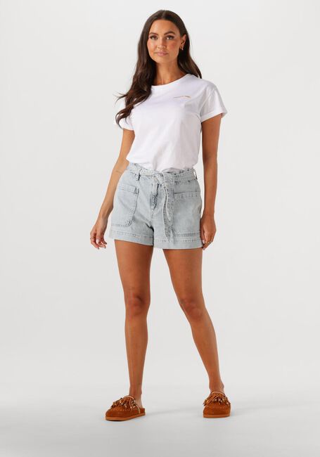 Lichtblauwe CATWALK JUNKIE Shorts DENIM SHORT WITH ELASTIC WAISTBAND - large
