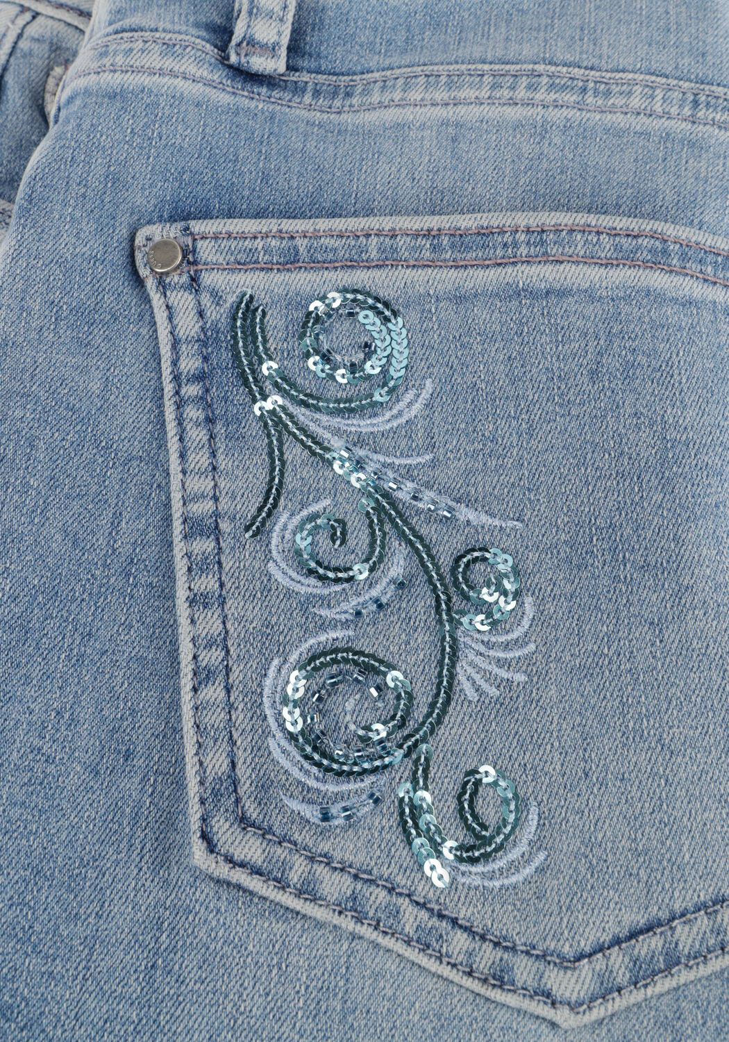 Blauwe GUESS Flared jeans SEXY FLAIR - large