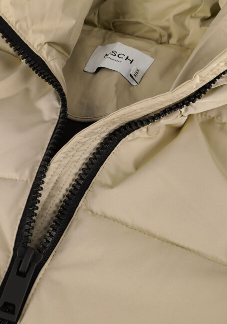 Beige MSCH COPENHAGEN Gewatteerde jas MSCHPAVINARIA ZIP JACKET Beige MSCH COPENHAGEN Gewatteerde jas MSCHPAVINARIA ZIP JACKET - large