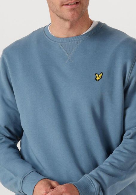Blauwe LYLE & SCOTT Trui CREW NECK SWEATSHIRT - large