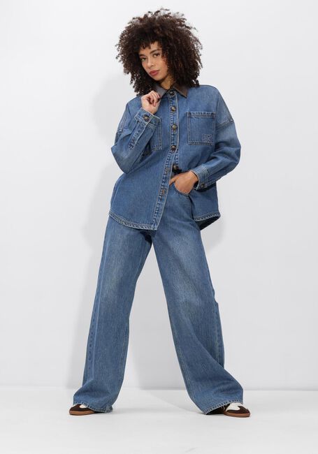 Blauwe STUDIO AR Wide jeans ALINE DENIM - large