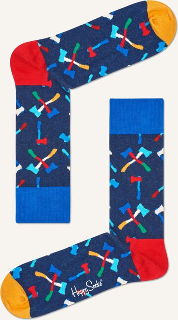 Blauwe HAPPY SOCKS Sokken AXE Blauwe HAPPY SOCKS Sokken AXE - large