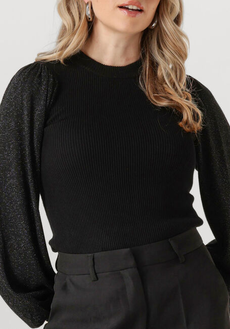 Zwarte MINUS Tops & T-shirts MSFINE KNIT PULLOVER - large