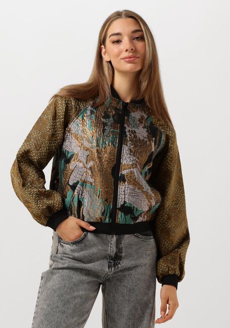 Groene SUMMUM Jack JACKET JACQUARD MIX - large