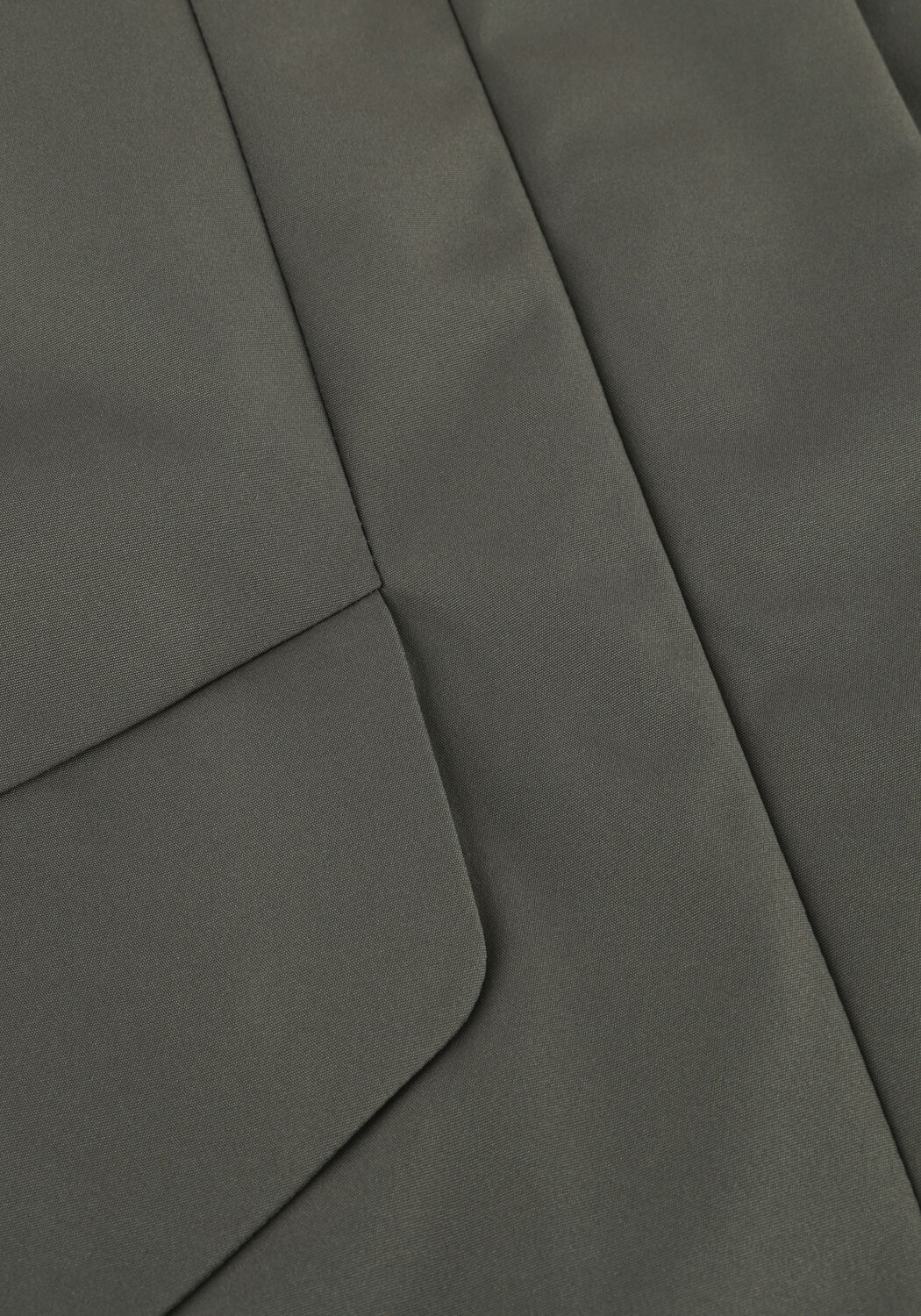 Donkergrijze ELVINE Gewatteerde jas SIGNY - large