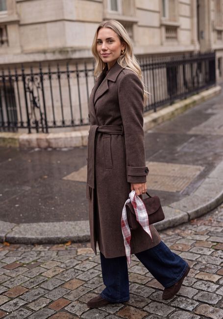 Bruine MODSTR&Ouml;M Mantel SHAYMD COAT - large