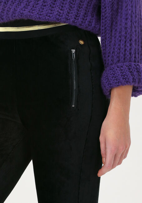 Zwarte FREEBIRD Flared broek LOURDES PANTS - large