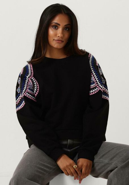 Zwarte LOLLYS LAUNDRY Sweater AGRA - large