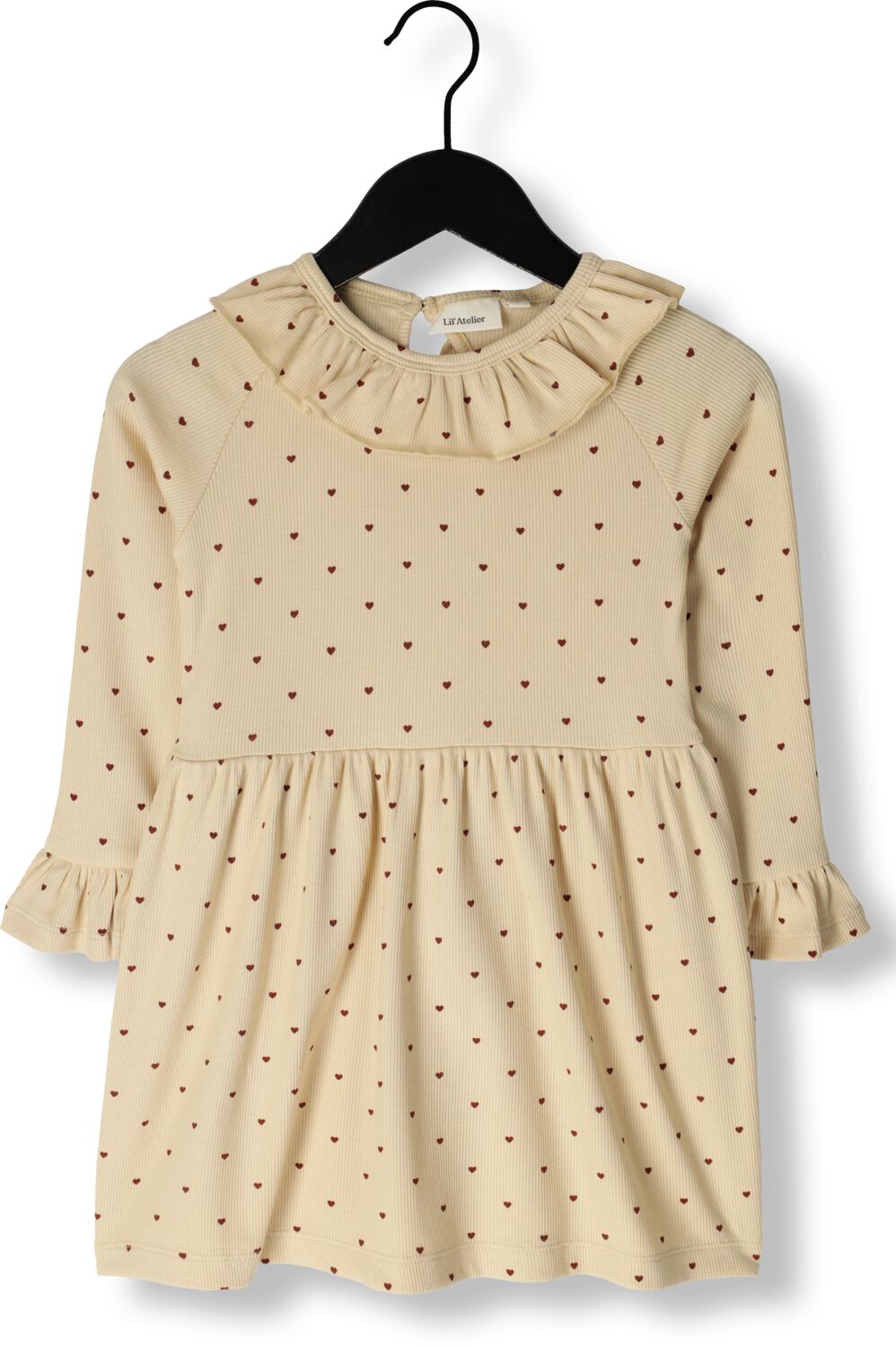 LIL' ATELIER Meisjes Jurken Nmfgago Kem Dress Aop Beige