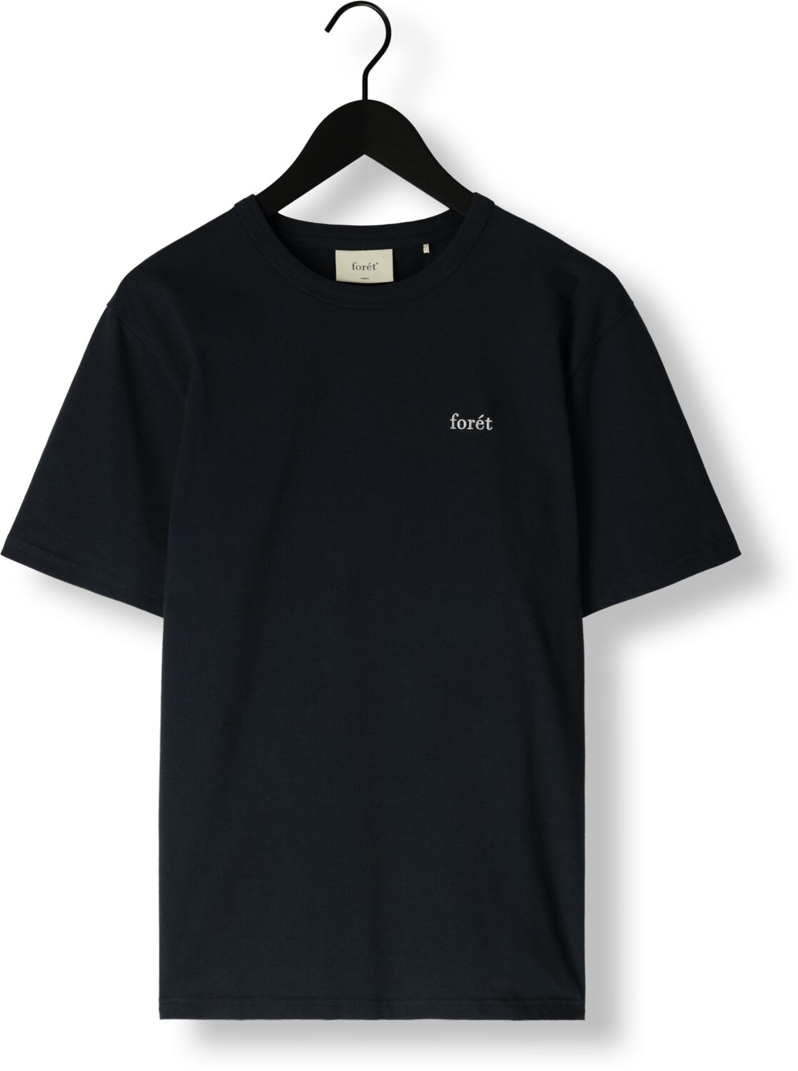 FORÉT Forét Heren Polo's & T-shirts Bass T-shirt Donkerblauw
