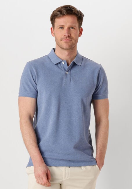 Blauwe PROFUOMO Polo POLO SHORT SLEEVE - large