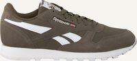 Groene REEBOK Lage sneakers CL LEATHER MU - medium