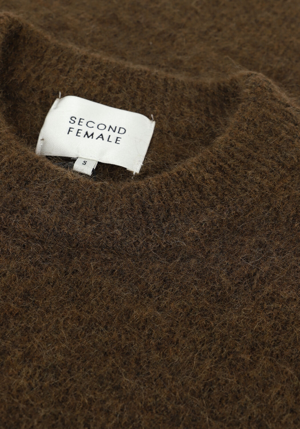 Donkergroene SECOND FEMALE Spencer BROOK KNIT VEST - large