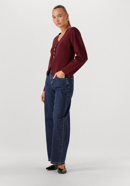 Bordeaux Y.A.S. Trui YASMIKKALA LS KNIT CARDIGAN S. - large