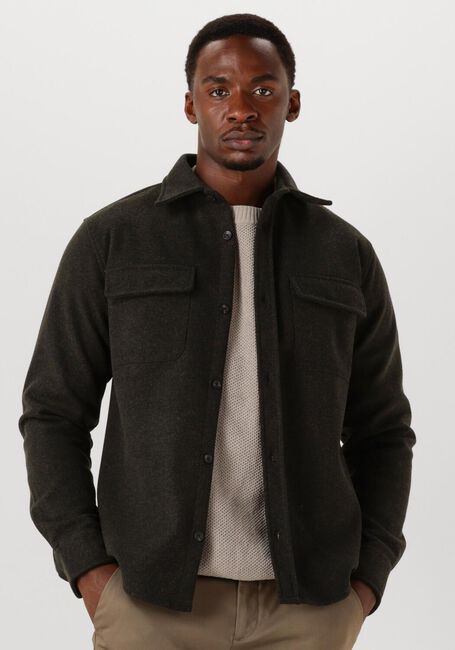 Bruine DSTREZZED Overshirt ULRIK OVERSHIRT - large