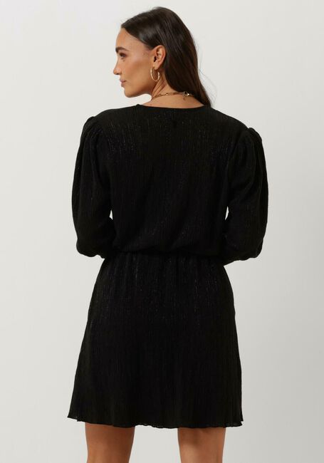 Zwarte ALIX THE LABEL Mini jurk LADIES KNITTED GLITTER DRESS - large