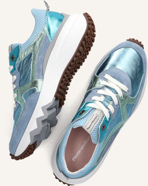 Blauwe FLORIS VAN BOMMEL Lage sneakers SFW-10111 Blauwe FLORIS VAN BOMMEL Lage sneakers SFW-10111 - large