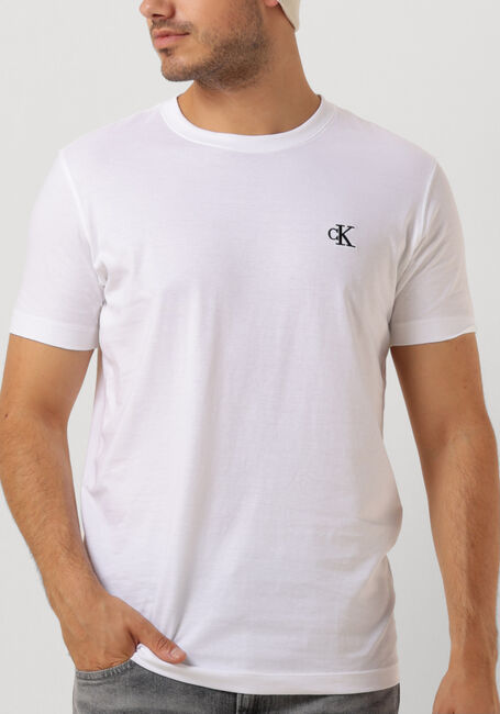 Witte CALVIN KLEIN T-shirt CK ESSENTIAL SLIM TE - large
