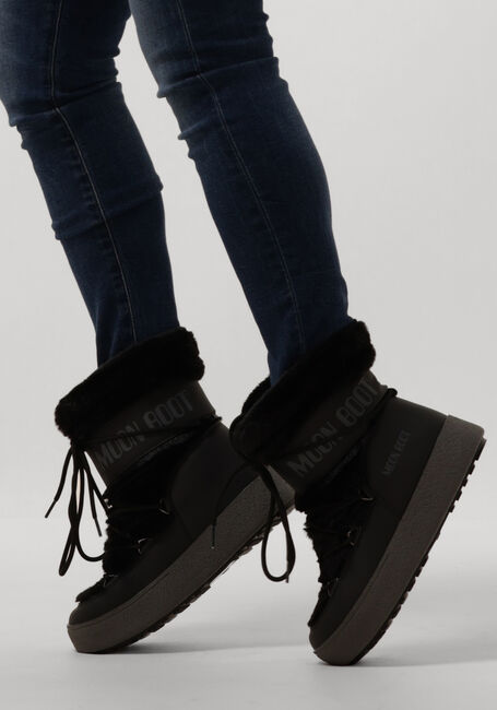 Zwarte MOON BOOT Snowboots LTRACK FAUX FUR - large
