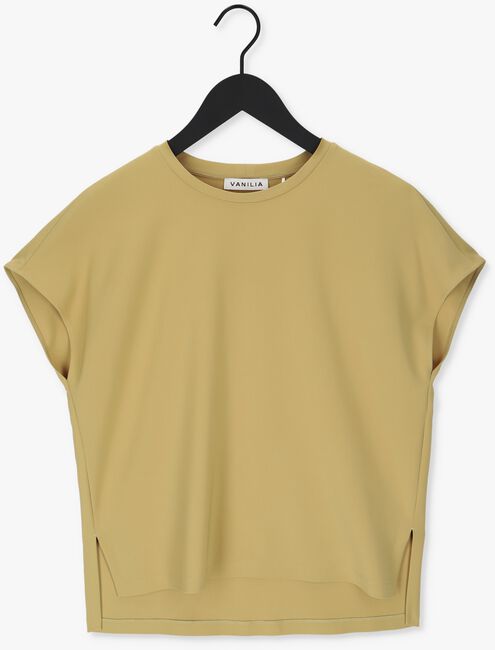 Gouden VANILIA T-shirt CREPE LAYER - large
