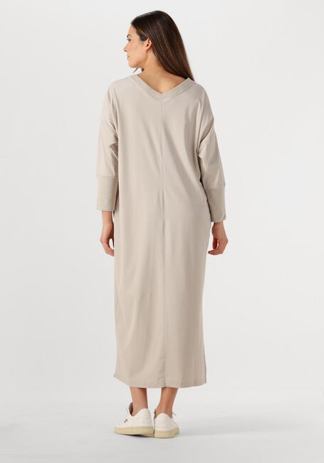 Beige PENN & INK Midi jurk DRESS V - large
