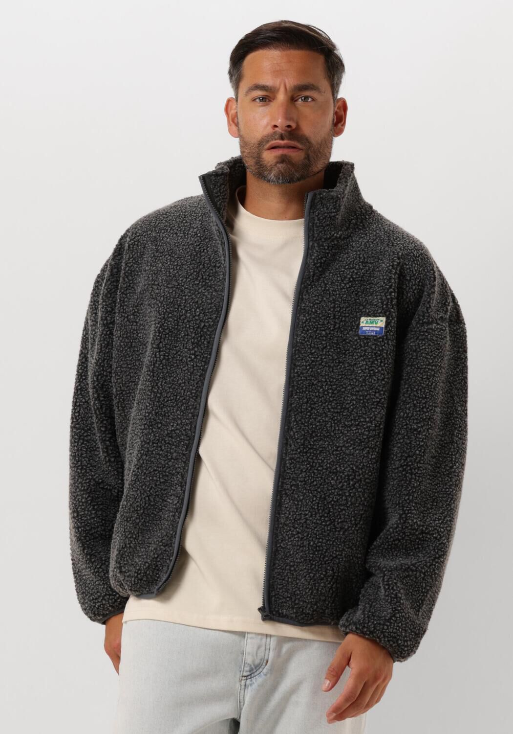 AMERICAN VINTAGE Heren Truien & Vesten Hoktown Zip Donkergrijs