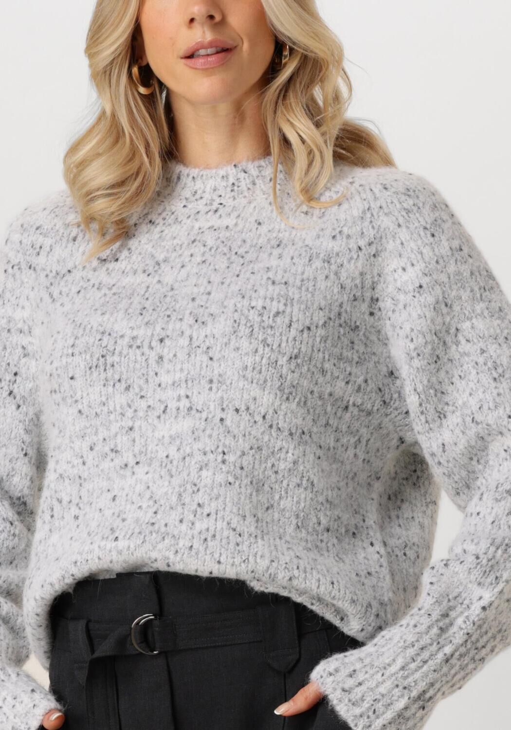 KNIT-TED Dames Truien & Vesten Blair Grijs
