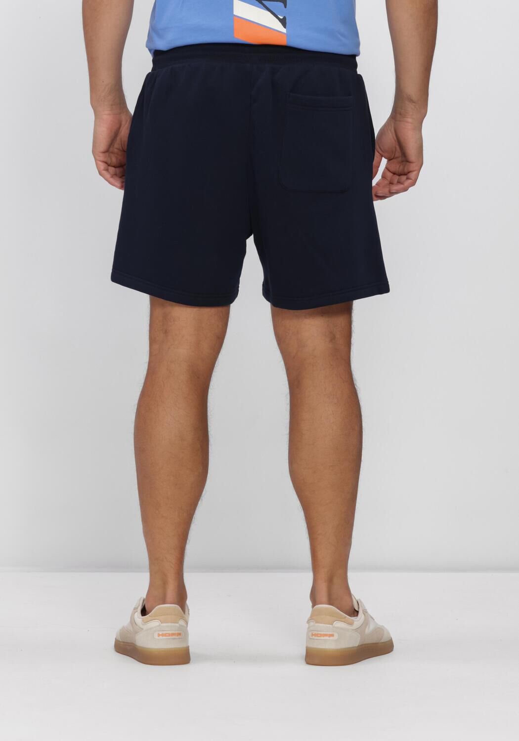 Donkerblauwe TOMMY JEANS Korte broek TJM S FLAG BEACH SHORT EXT - large