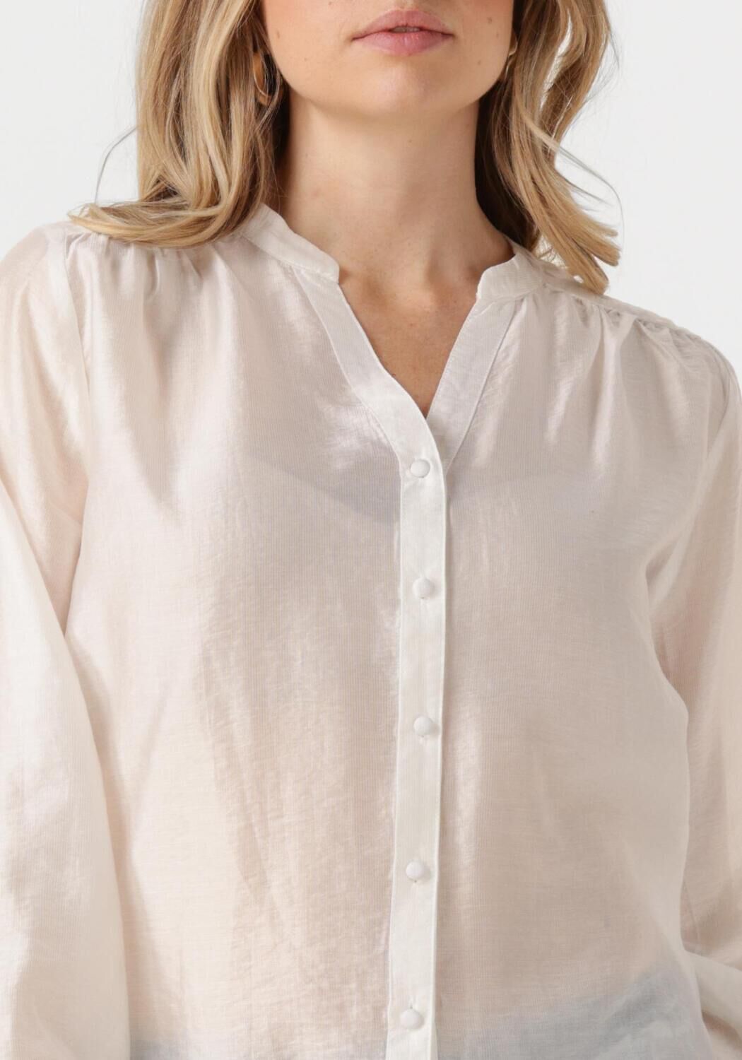 MSCH COPENHAGEN Dames Blouses Mschdenny Romina Shirt Creme