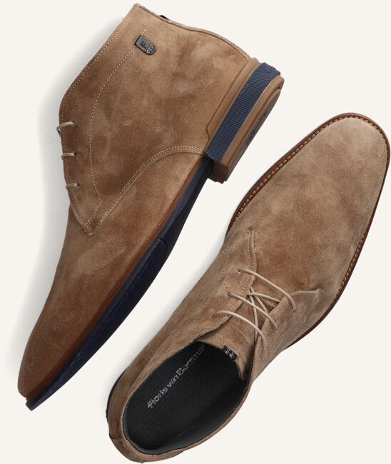 Beige FLORIS VAN BOMMEL Veterschoenen 20160 Beige FLORIS VAN BOMMEL Veterschoenen 20160 - large