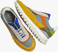 Gele FLORIS VAN BOMMEL Lage sneakers SFM-10157 - medium